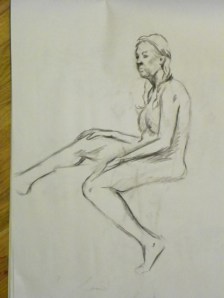 charcoal figure drawing