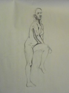 charcoal figure drawing