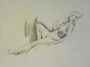 charcoal figure drawing