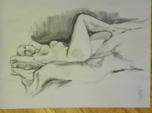 charcoal figure drawing