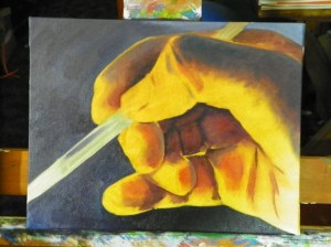 Painting of Hand