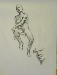 charcoal figure drawing