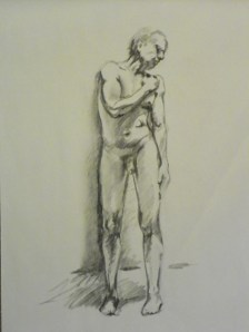 charcoal figure drawing