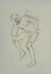 figure drawing with charcoal