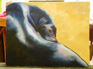 Seal Oil Painting