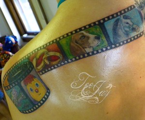 Film Strip Tattoo