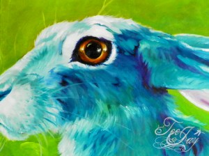 Blue Rabbit (detail)
