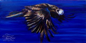 caught my eye acrylic