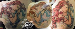 Mucha tattoo
