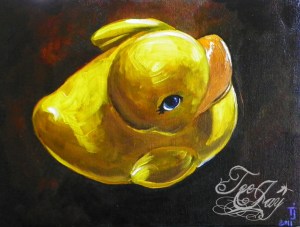 rubber duck painting