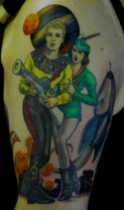 Flash Gordon tattoo