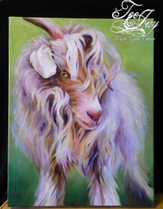 goat painting
