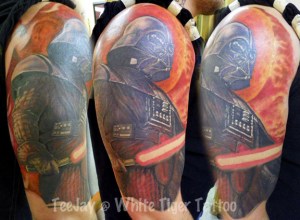 Darth Vader tattoo