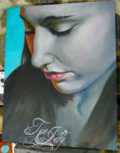 painting of Jessica
