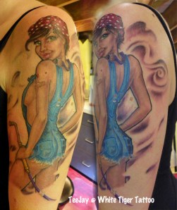 welder chick tattoo