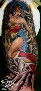 Wonder Woman tattoo