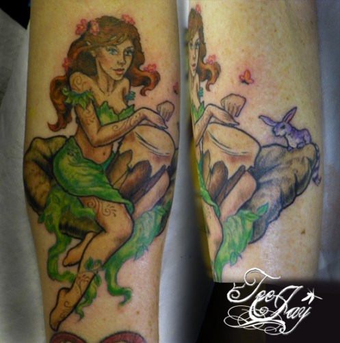 woodland nymph tattoo