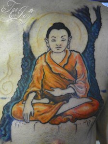 Buddha tattoo