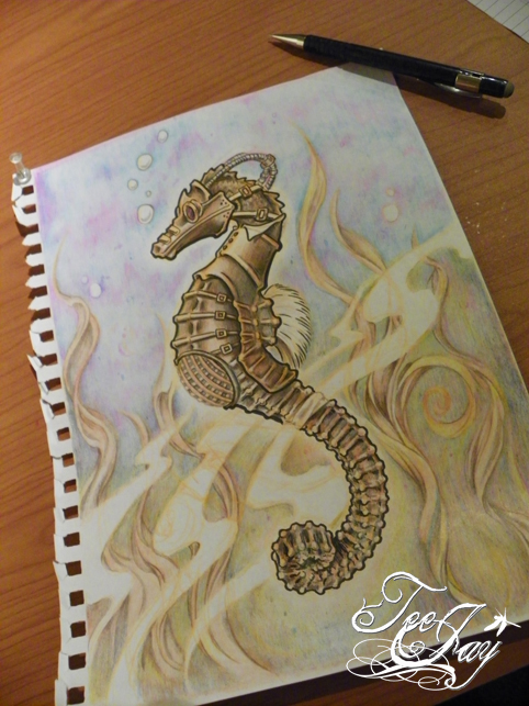 Steam Punk Sea Horse
