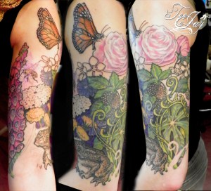 Feminine Wildflower Sleeve