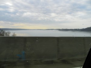 Fog on Irondequoit Bay