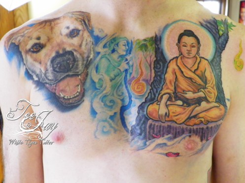 Buddha tattoo