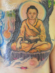 Buddha tattoo