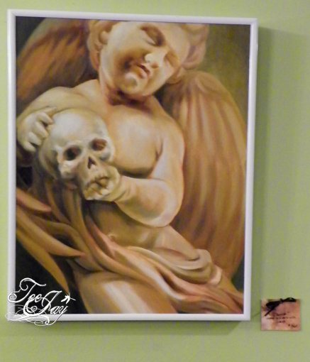 Cherub painting