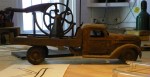 rusty toy truck