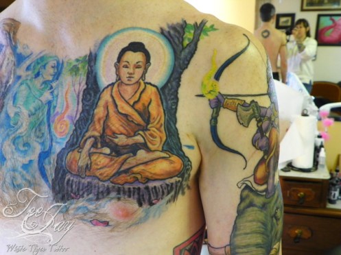 Buddha tattoo