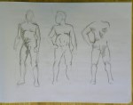 gesture drawing male