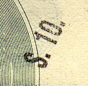 S.10. stamp on bill
