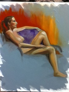 oil painting from life