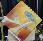 TeeJay crossbones painting in progess