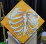 TeeJay ribs painting in progress