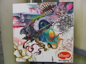 Wet Paint project group painting