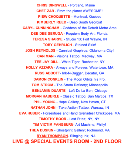 Screen shot 2012-05-08 at 10.57.44 AM Artists attending Wet Paint Hell City 2012