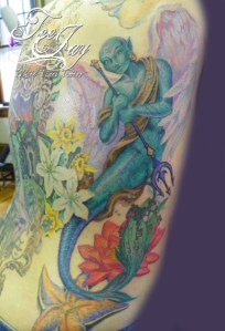 Feminine Back tattoo