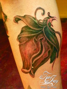 Audrey 2 from little shop of horrors tattoo