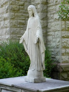 Mother Mary statue