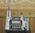 model of St Michaels church