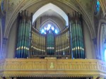 Pipes from Original Organ in Choir Loft
