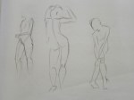gesture drawing female