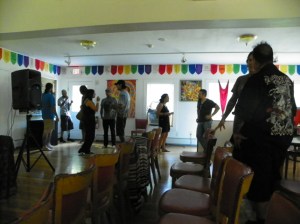 cafeteria area in COSM