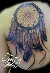 dream catcher tattoo