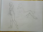 gesture drawings