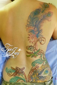 mucha inspired tattoo