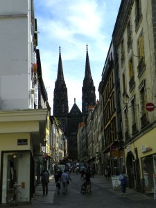 cathedral in distance