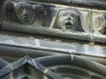 face on cathedral