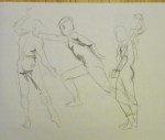 gesture drawing male